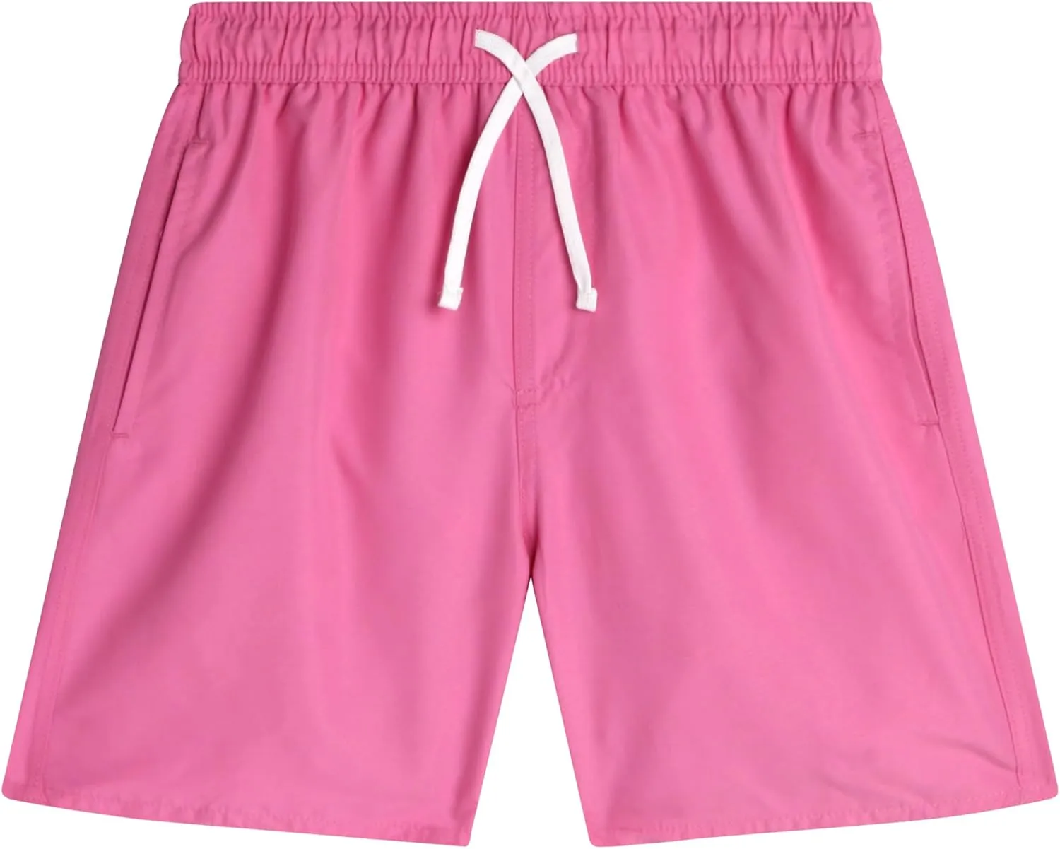 Boys Swim Trunks - Quick Dry Sun Protection Board Shorts with Breathable Mesh Lining and Drawstring Waist (Sizes: 8-18)