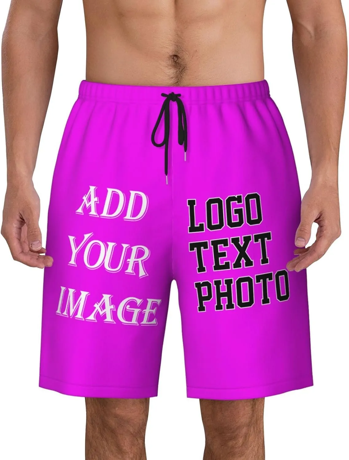 Custom Shorts for Men Design Your own Personalized Short add Text Photo Logo Customed Swim Short Beach Boardshorts