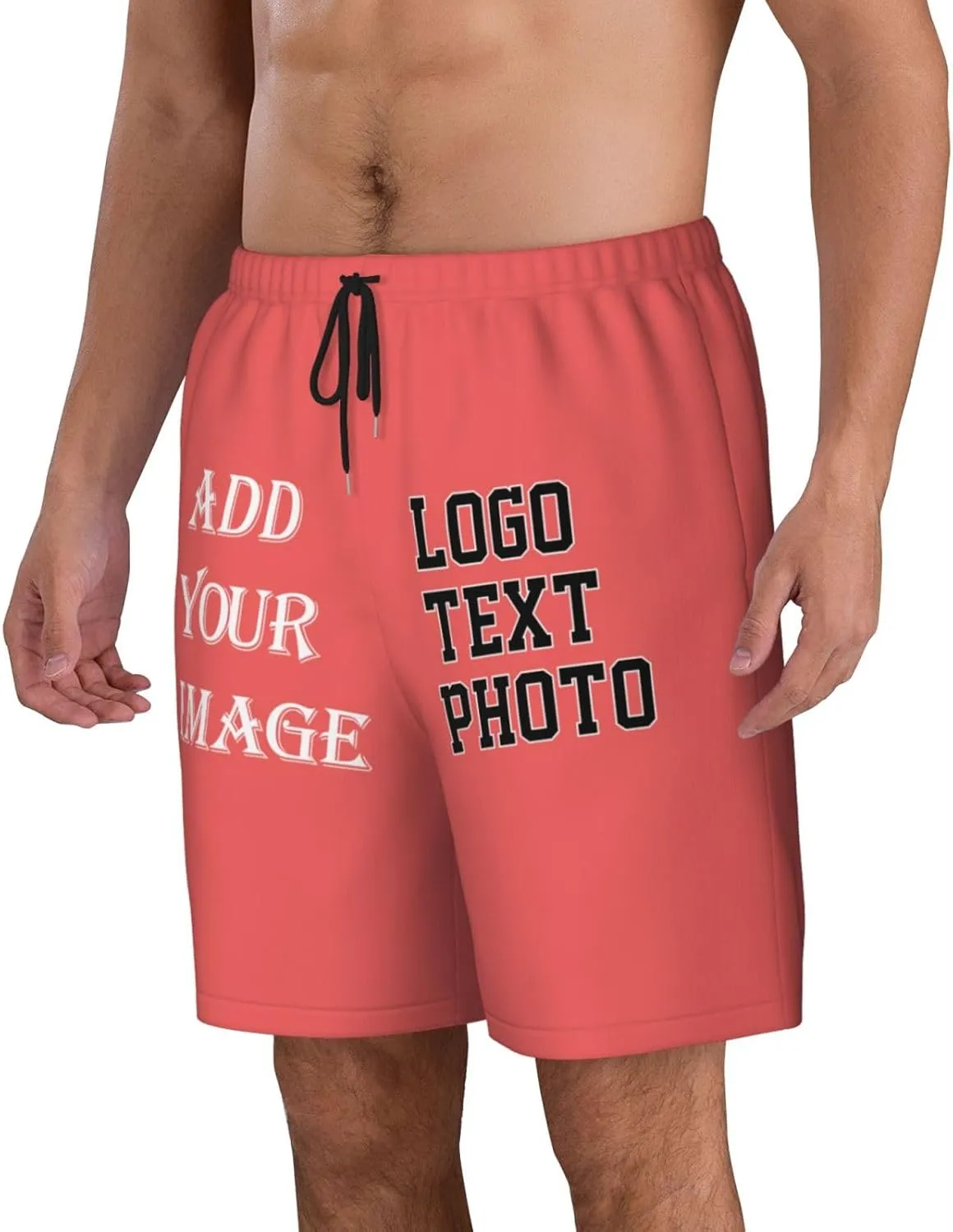 Custom Shorts for Men Design Your own Personalized Short add Text Photo Logo Customed Swim Short Beach Boardshorts