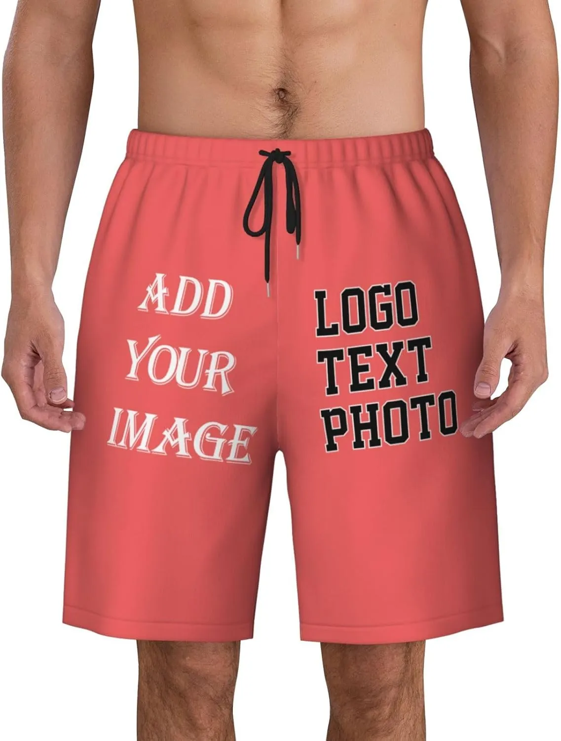 Custom Shorts for Men Design Your own Personalized Short add Text Photo Logo Customed Swim Short Beach Boardshorts