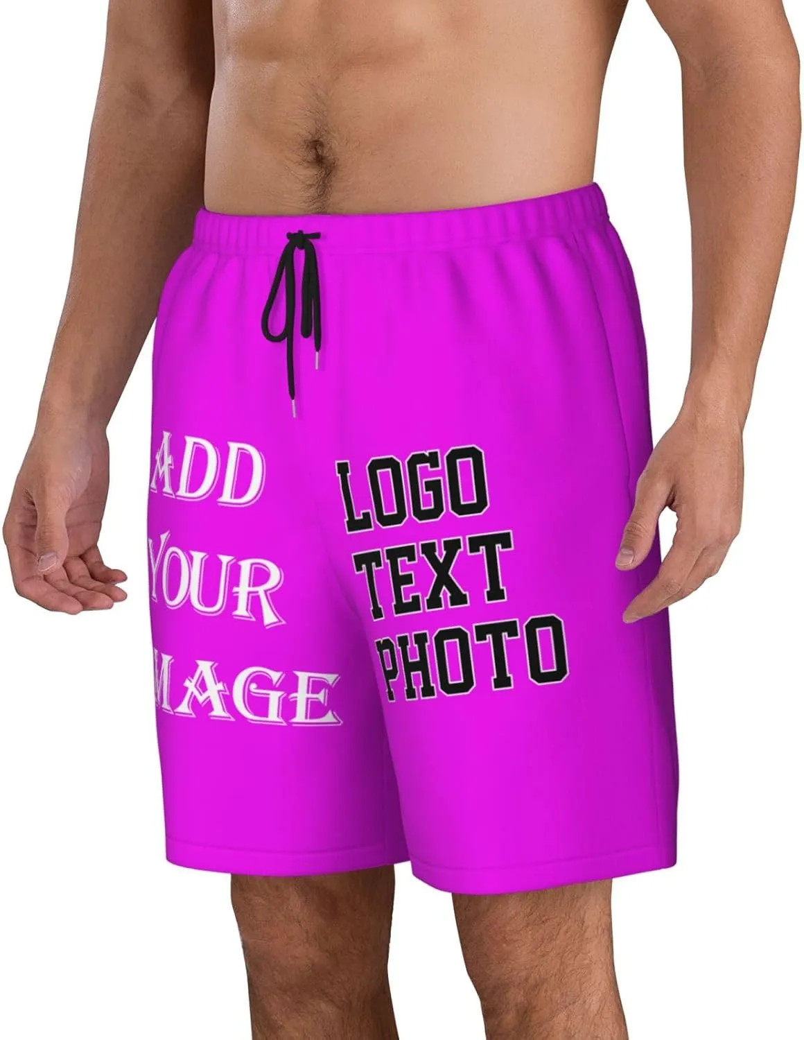 Custom Shorts for Men Design Your own Personalized Short add Text Photo Logo Customed Swim Short Beach Boardshorts
