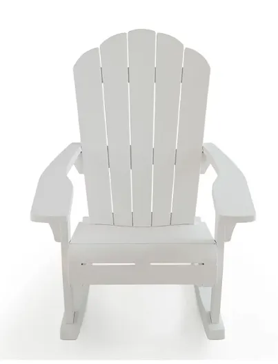 Keter Everest Rocking Adirondack Chair - White