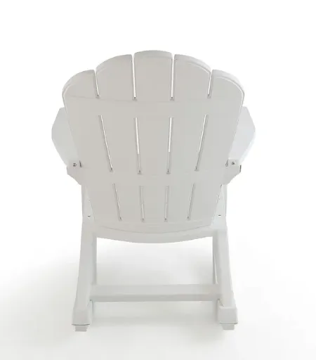 Keter Everest Rocking Adirondack Chair - White