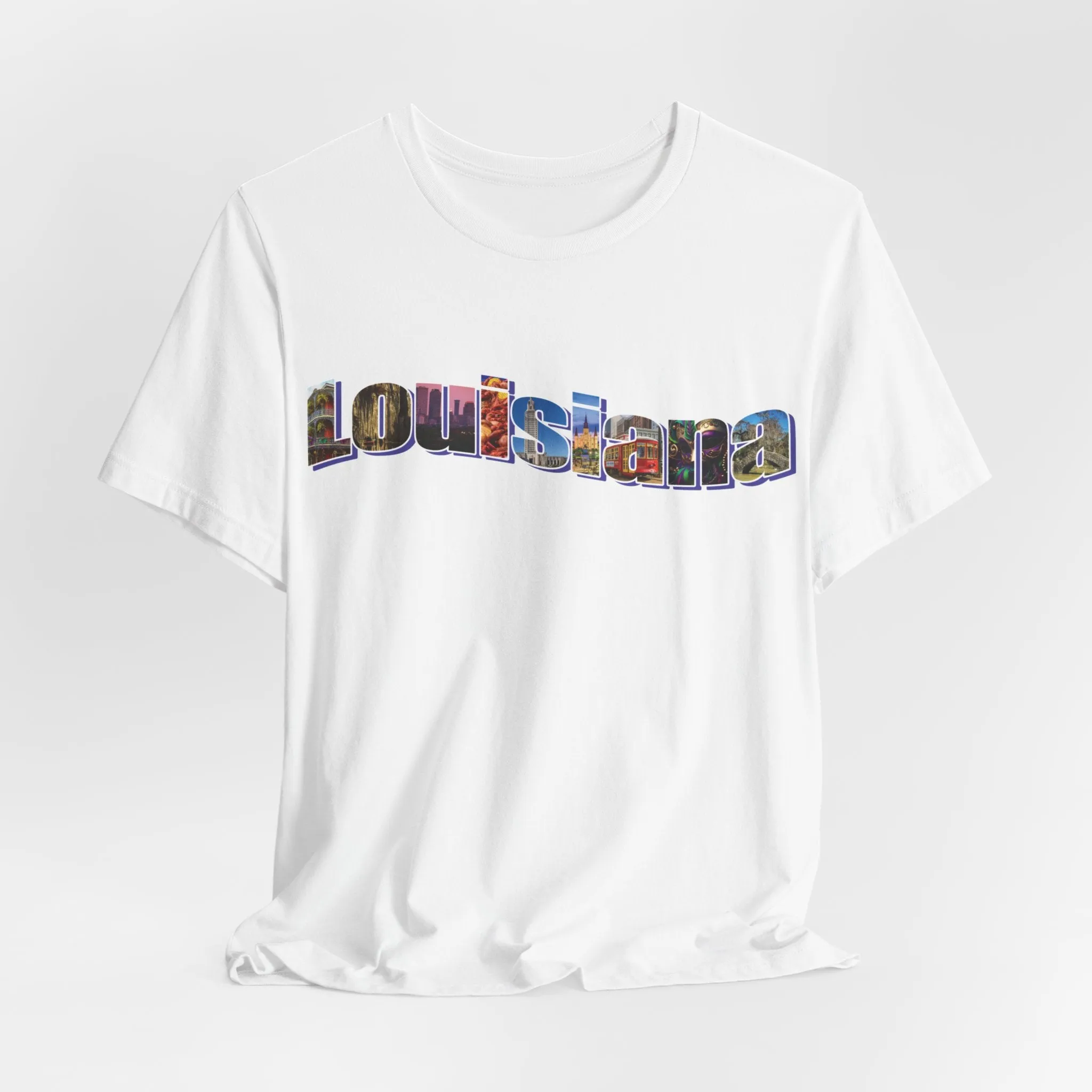 Louisiana State Collage Unisex Jersey Short Sleeve Tee