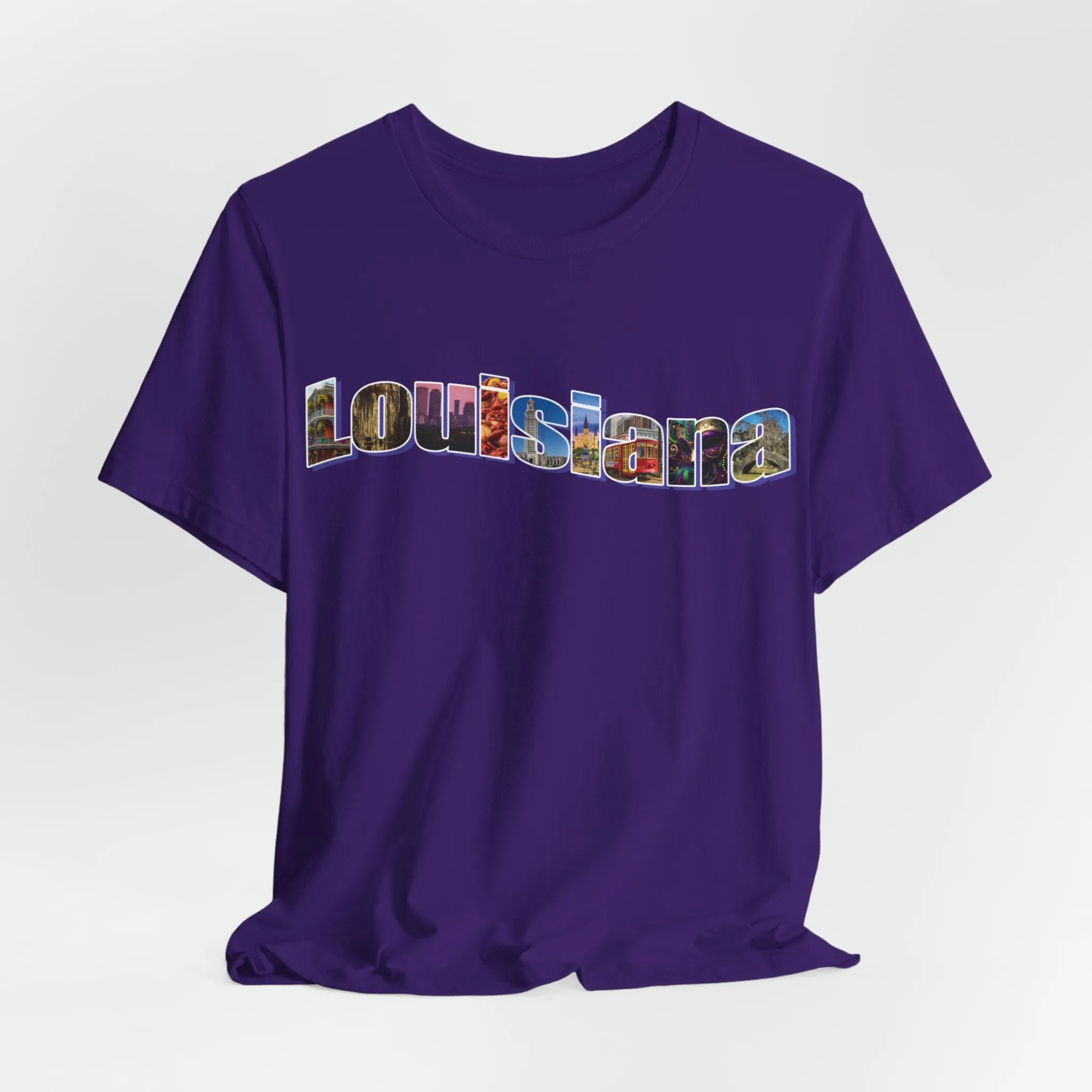 Louisiana State Collage Unisex Jersey Short Sleeve Tee