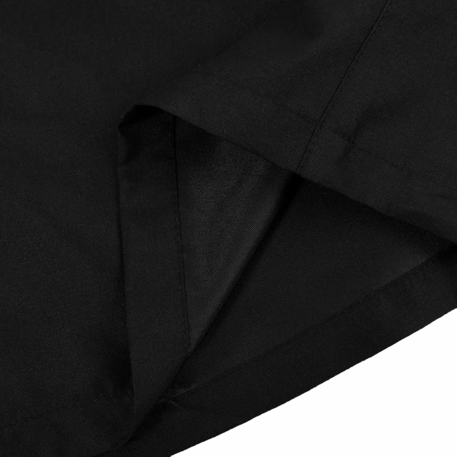 Men's Swim Trunks with Zipper Pockets and Mesh Lining,Beach Shorts with Drawstring Quick Dry Swim Shorts, Solid Beach Shorts