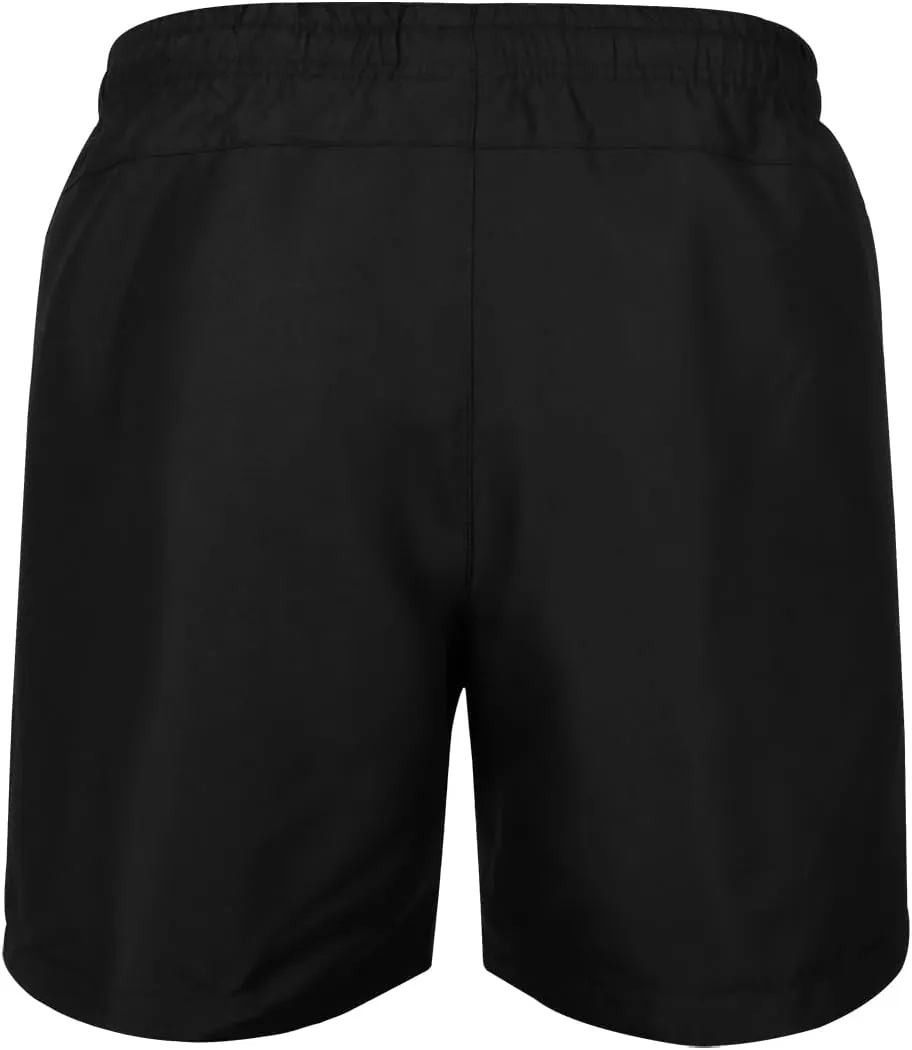 Men's Swim Trunks with Zipper Pockets and Mesh Lining,Beach Shorts with Drawstring Quick Dry Swim Shorts, Solid Beach Shorts
