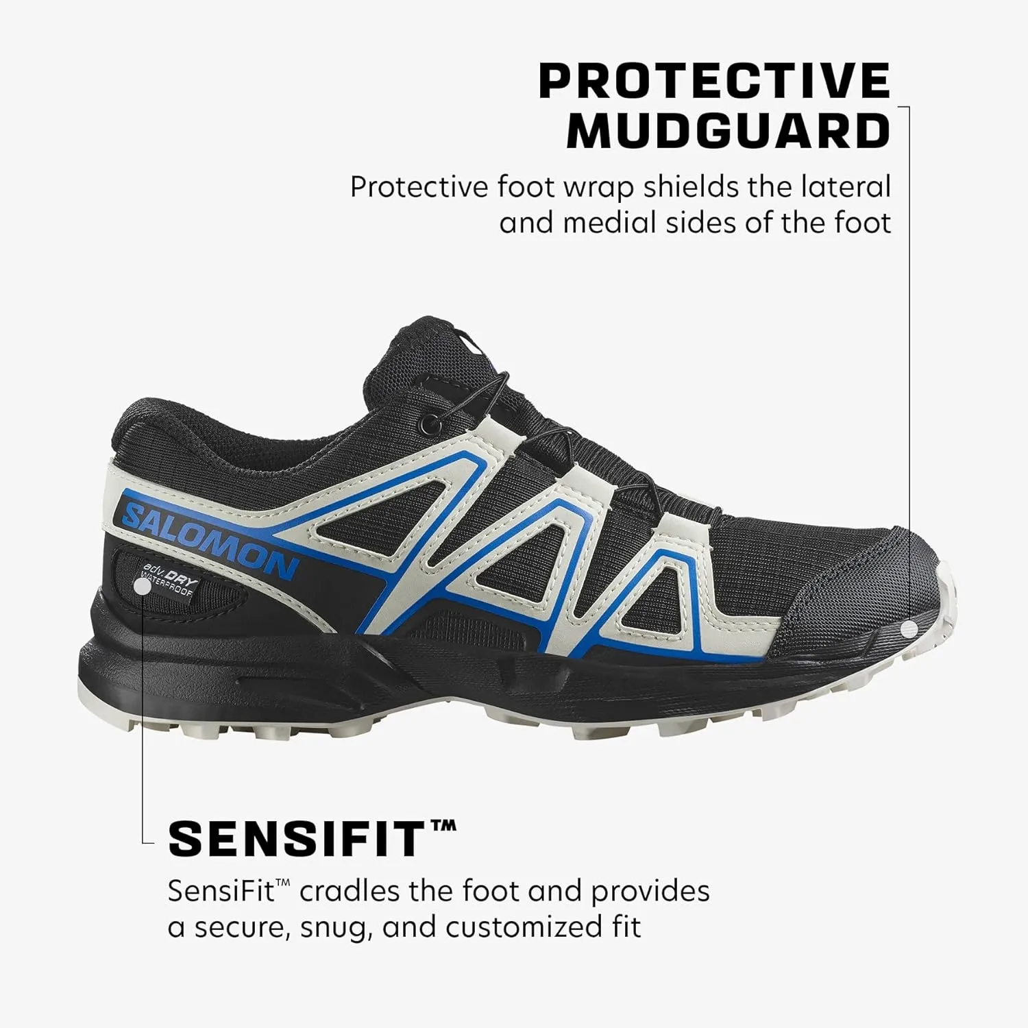 Salomon Junior SPEEDCROSS CLIMASALOMON WATERPROOF Outdoor Shoes for Kids
