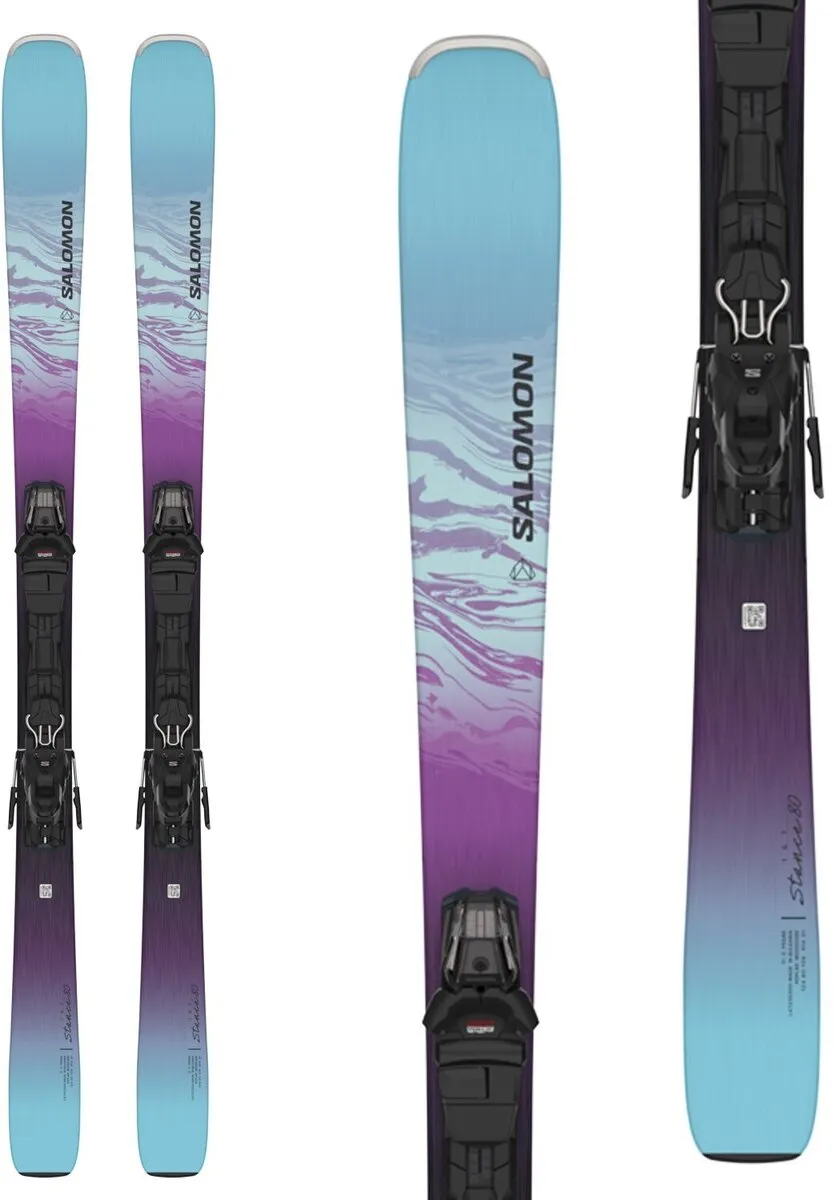 Salomon Stance 80 Skis   M10 Bindings - 2025 - Women's
