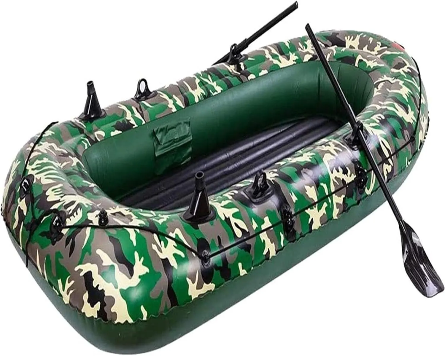 TEmkin Adult Green Outdoor Inflatable Kayak Outdoor Play Rubber Boat Kayak Inflatable Kayak Plastic Boat Kayak